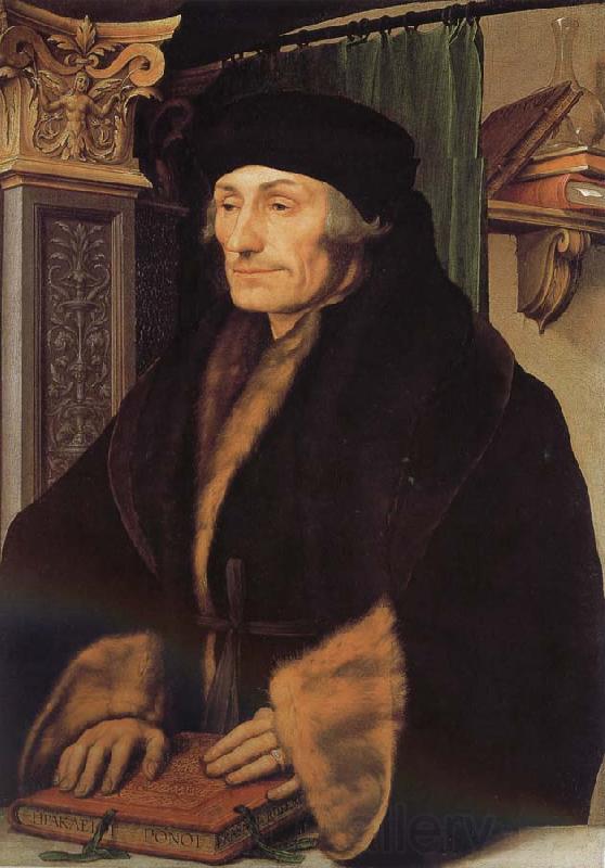 Hans Holbein Rotterdam's Erasmus and the Renaissance portrait Bizhu Germany oil painting art